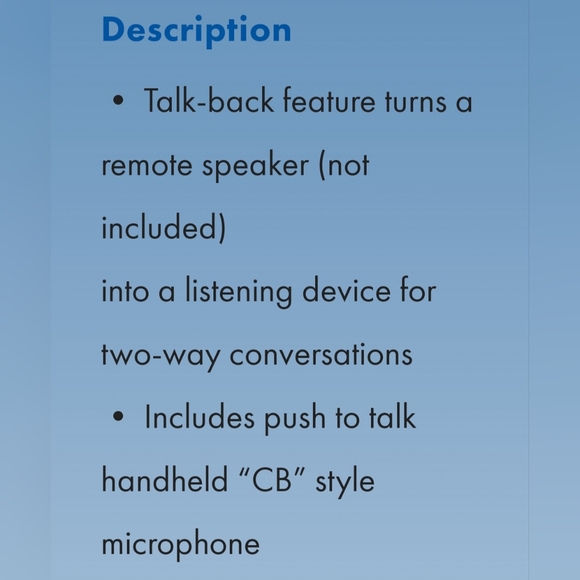 Set 2 boxes 20W Mobile PA Amplifier w Talkback Feature - Picture 5 of 5